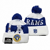 Los Angeles Rams Team Logo Knit Hat YD (16),baseball caps,new era cap wholesale,wholesale hats
